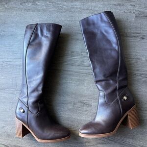 Brown Leather Boots Giani Bernini